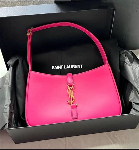 ysl hot pink bag